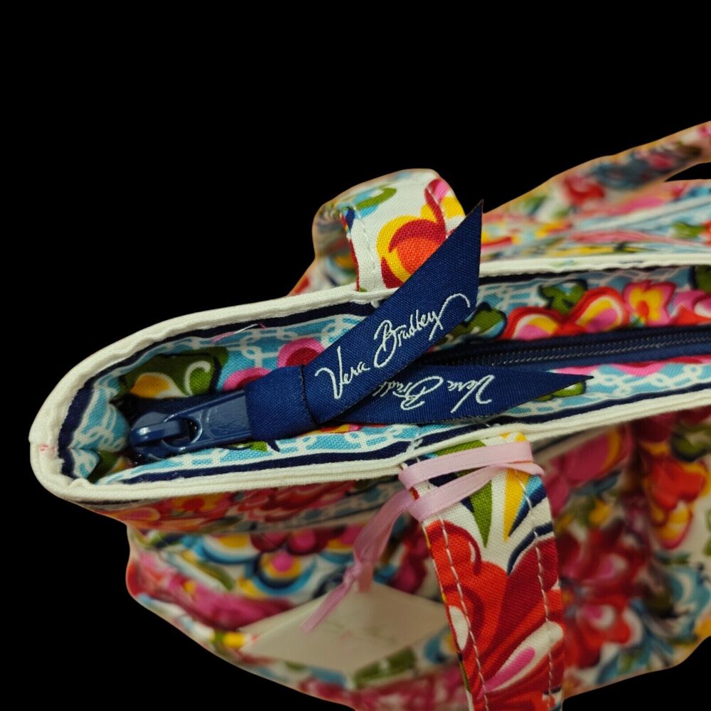 Vera Bradley Morgan Shoulder Tote Bag in Hope Garden Pattern Colorful Floral NWT - Picture 6 of 8